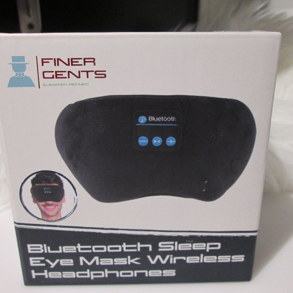 Finer Gents Bluetooth Sleep Eye Mask Wireless Headphones zero pressure on eyes